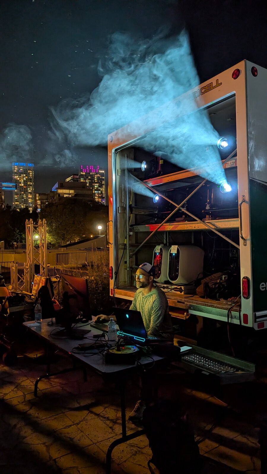 Dissolving Boundaries · Nuit Blanche 2025 · 350×200 ft